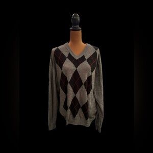 tocanso V Neck Wool Blend Sweater Size XL